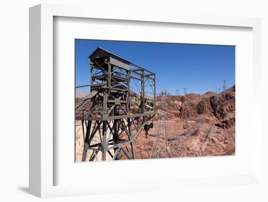 USA, Arizona and Nevada, Hoover Dam-Catharina Lux-Framed Photographic Print