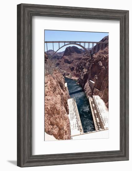 USA, Arizona and Nevada, Hoover Dam-Catharina Lux-Framed Photographic Print