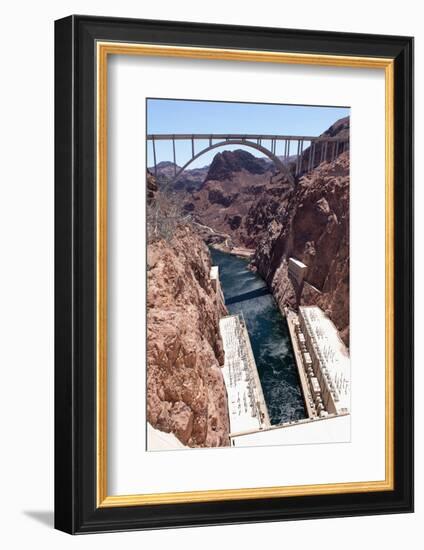 USA, Arizona and Nevada, Hoover Dam-Catharina Lux-Framed Photographic Print