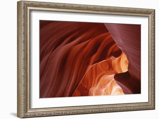 Usa, Arizona, Antelope Canyon, Rock Formation-moodboard-Framed Photographic Print