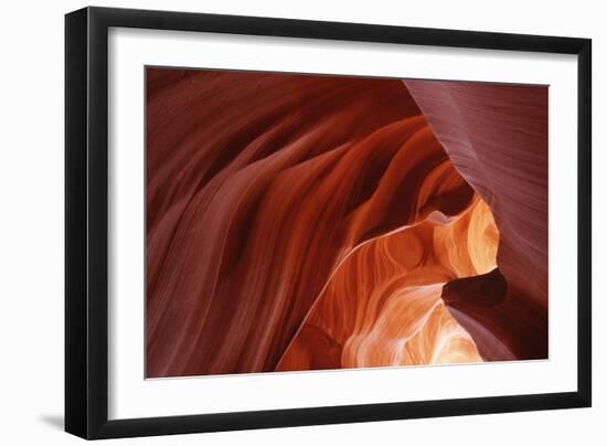 Usa, Arizona, Antelope Canyon, Rock Formation-moodboard-Framed Photographic Print