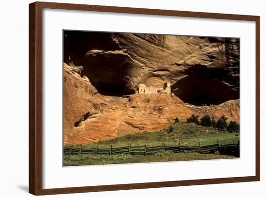 USA, Arizona, Canyon De Chelly National Monument, Mummy Cave Ruin in Canyon Del Muerto-Ann Collins-Framed Photographic Print