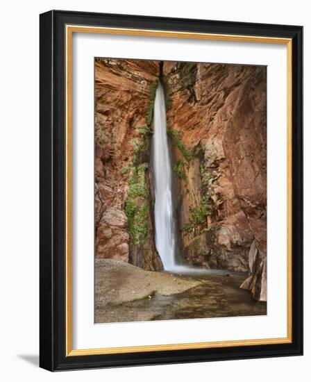 USA, Arizona, Grand Canyon, Colorado River Float Trip Dear Creek Falls-John Ford-Framed Photographic Print