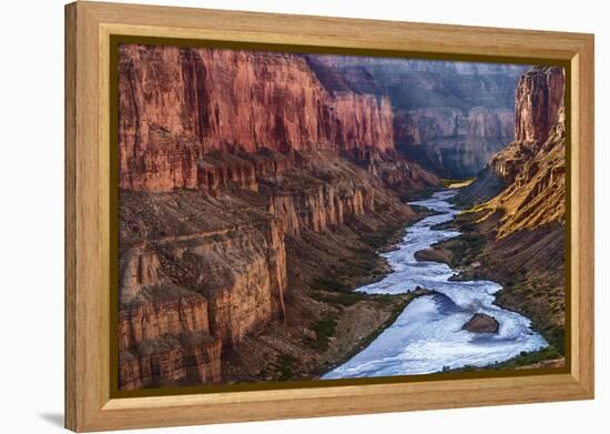 USA, Arizona, Grand Canyon, Colorado River, Float Trip, from Nankoweap-John Ford-Framed Premier Image Canvas