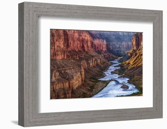 USA, Arizona, Grand Canyon, Colorado River, Float Trip, from Nankoweap-John Ford-Framed Photographic Print