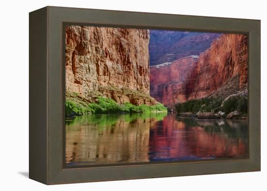 USA, Arizona, Grand Canyon, Colorado River Float Trip Whitmore Creek-John Ford-Framed Premier Image Canvas