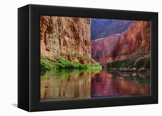 USA, Arizona, Grand Canyon, Colorado River Float Trip Whitmore Creek-John Ford-Framed Premier Image Canvas