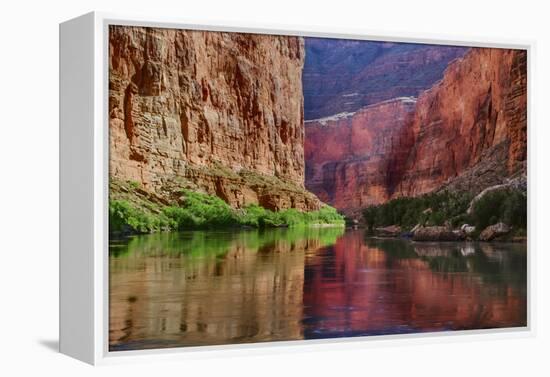 USA, Arizona, Grand Canyon, Colorado River Float Trip Whitmore Creek-John Ford-Framed Premier Image Canvas