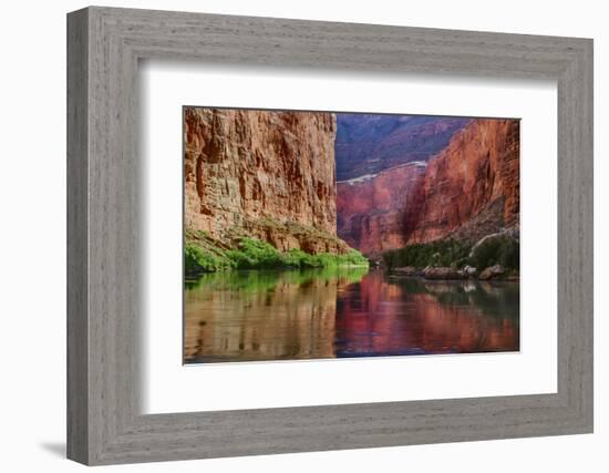 USA, Arizona, Grand Canyon, Colorado River Float Trip Whitmore Creek-John Ford-Framed Photographic Print