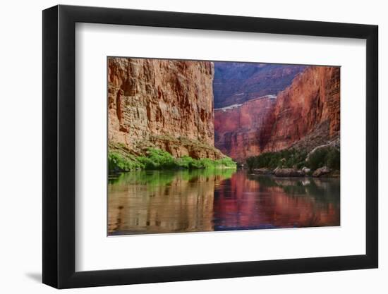 USA, Arizona, Grand Canyon, Colorado River Float Trip Whitmore Creek-John Ford-Framed Photographic Print