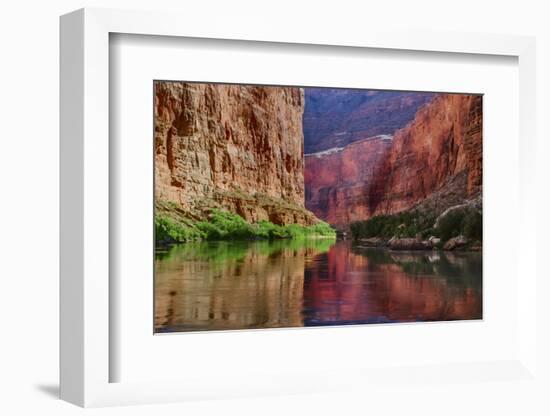 USA, Arizona, Grand Canyon, Colorado River Float Trip Whitmore Creek-John Ford-Framed Photographic Print