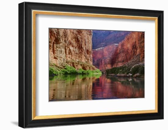 USA, Arizona, Grand Canyon, Colorado River Float Trip Whitmore Creek-John Ford-Framed Photographic Print