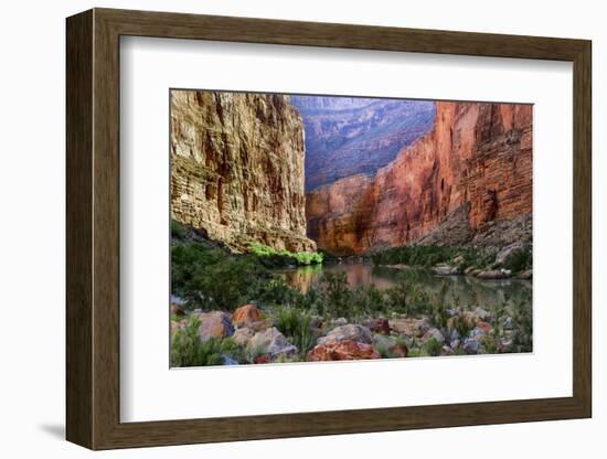 USA, Arizona, Grand Canyon, Colorado River Float Trip Whitmore Creek-John Ford-Framed Photographic Print