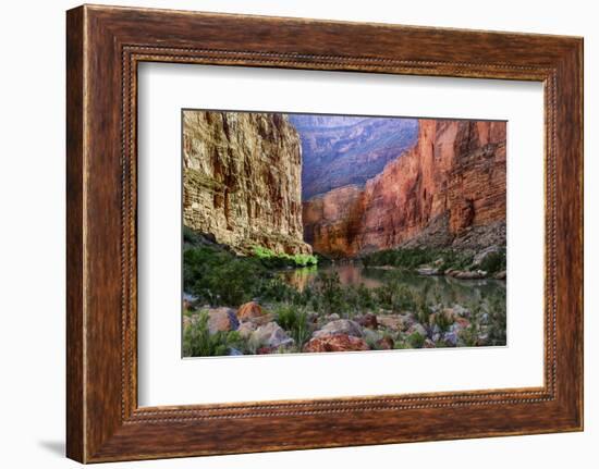 USA, Arizona, Grand Canyon, Colorado River Float Trip Whitmore Creek-John Ford-Framed Photographic Print