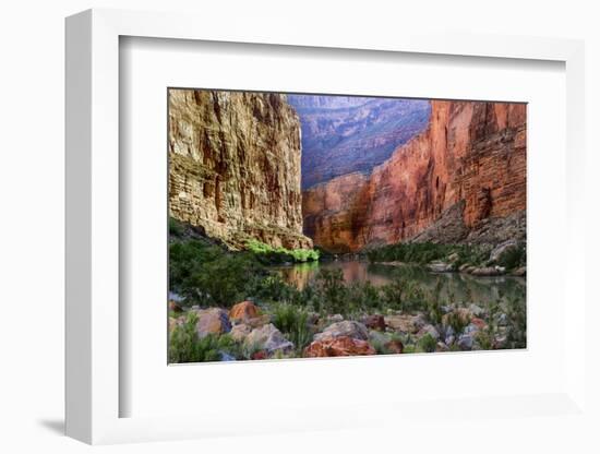 USA, Arizona, Grand Canyon, Colorado River Float Trip Whitmore Creek-John Ford-Framed Photographic Print