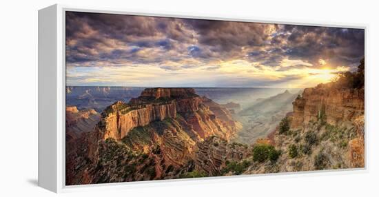 USA, Arizona, Grand Canyon National Park, North Rim, Cape Royale-Michele Falzone-Framed Premier Image Canvas