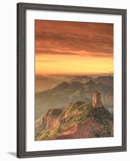 USA, Arizona, Grand Canyon National Park, North Rim, Point Imperial-Michele Falzone-Framed Photographic Print