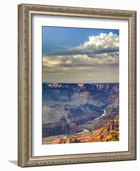 USA, Arizona, Grand Canyon National Park (South Rim), Colorado River from Desert View-Michele Falzone-Framed Photographic Print