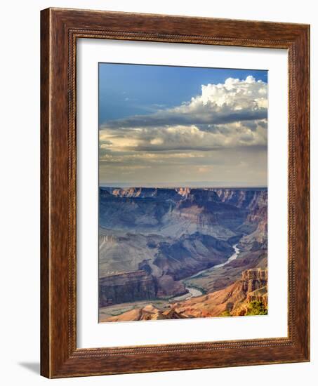 USA, Arizona, Grand Canyon National Park (South Rim), Colorado River from Desert View-Michele Falzone-Framed Photographic Print