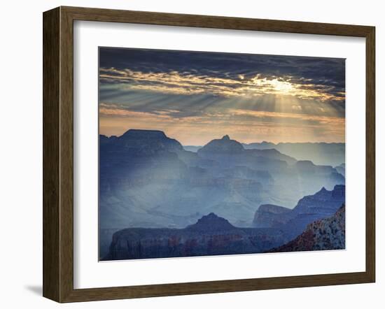 USA, Arizona, Grand Canyon National Park (South Rim), Mather Point-Michele Falzone-Framed Photographic Print