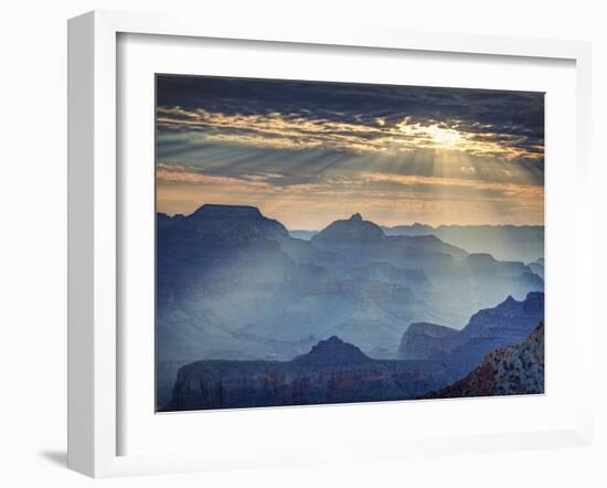 USA, Arizona, Grand Canyon National Park (South Rim), Mather Point-Michele Falzone-Framed Photographic Print