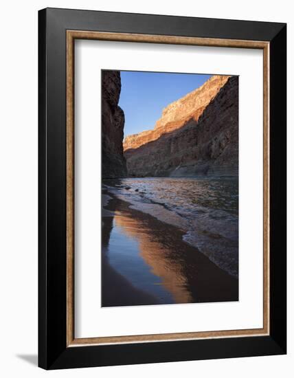 USA, Arizona, Grand Canyon National Park. Sunrise Reflects Off Sand-Don Grall-Framed Photographic Print