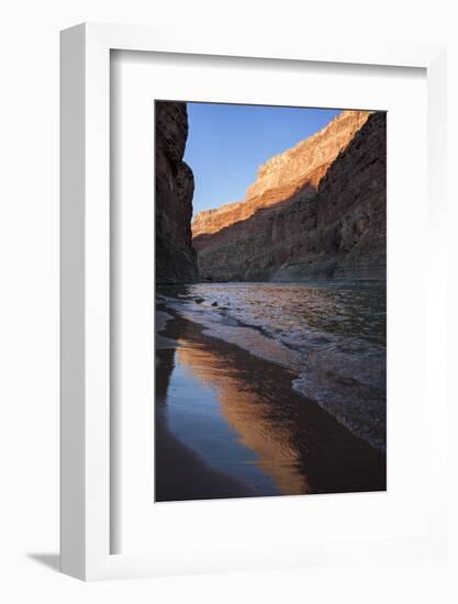 USA, Arizona, Grand Canyon National Park. Sunrise Reflects Off Sand-Don Grall-Framed Photographic Print