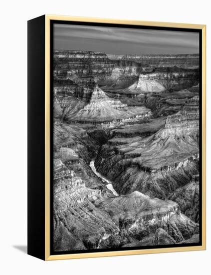 USA, Arizona, Grand Canyon National Park, Sunrise View of Colorado River from Mojave Point-Ann Collins-Framed Premier Image Canvas