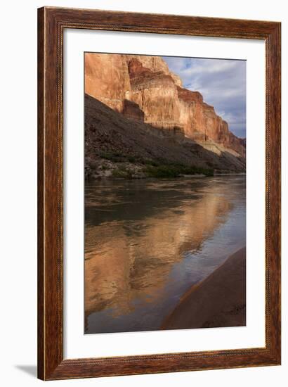 USA, Arizona, Grand Canyon NP. Sunset Reflected on Colorado River-Don Grall-Framed Photographic Print