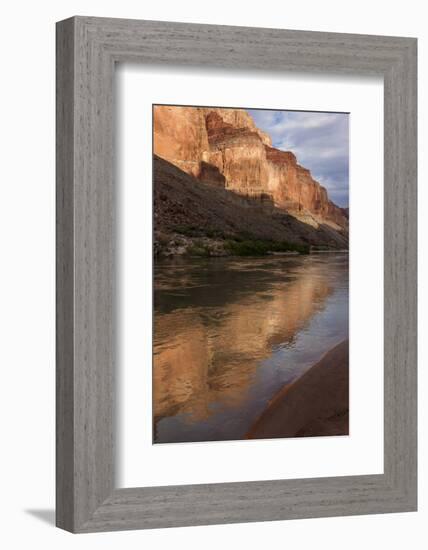 USA, Arizona, Grand Canyon NP. Sunset Reflected on Colorado River-Don Grall-Framed Photographic Print