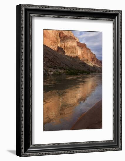 USA, Arizona, Grand Canyon NP. Sunset Reflected on Colorado River-Don Grall-Framed Photographic Print