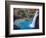 USA, Arizona, Havasupai Reservation. Havasu Falls in the Grand Canyon-Jaynes Gallery-Framed Photographic Print