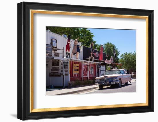 USA, Arizona, Historical Route 66, Seligman, Street Scene-Catharina Lux-Framed Photographic Print