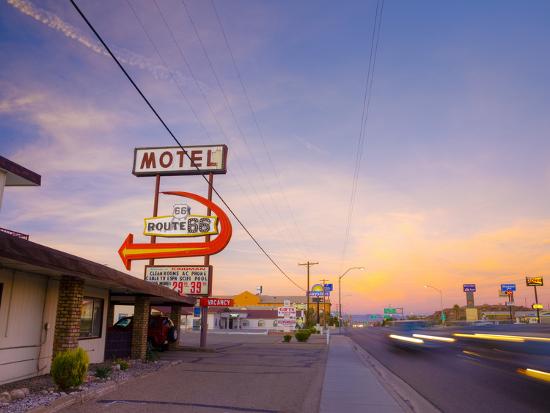 Pin On Route 66 Usa Arizona Route 66 Black Mountains Street Photographic Print By Catharina Lux Artcom