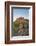 USA, Arizona, Lost Dutchman State Park. Barrel Cactus and Superstition Mountains-Kevin Oke-Framed Photographic Print