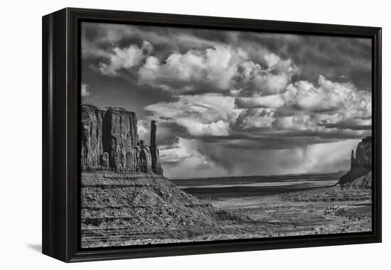 USA, Arizona, Monument Valley Approaching Storm-John Ford-Framed Premier Image Canvas