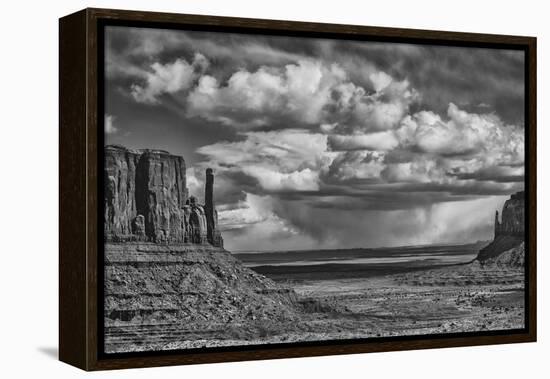 USA, Arizona, Monument Valley Approaching Storm-John Ford-Framed Premier Image Canvas