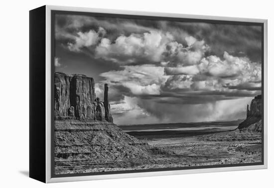 USA, Arizona, Monument Valley Approaching Storm-John Ford-Framed Premier Image Canvas