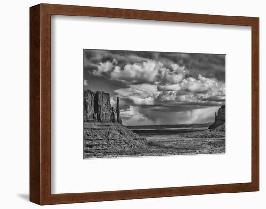 USA, Arizona, Monument Valley Approaching Storm-John Ford-Framed Photographic Print