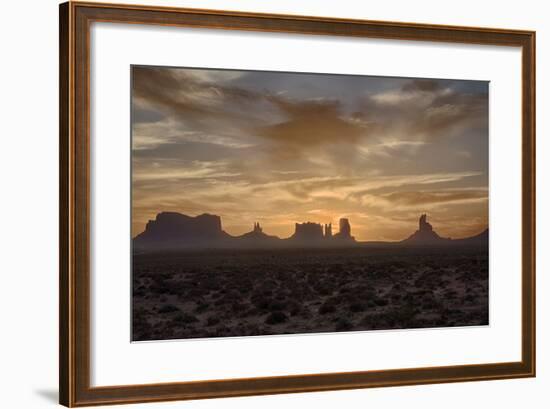 USA, Arizona, Monument Valley, First Light-John Ford-Framed Photographic Print