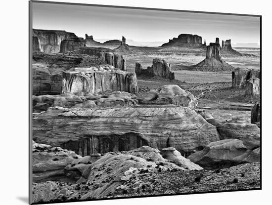 USA, Arizona, Monument Valley, View from Hunt's Mesa at Dawn-Ann Collins-Mounted Photographic Print