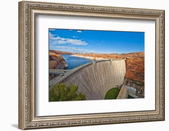 USA, Arizona, Page, Glen Canyon Dam-Bernard Friel-Framed Photographic Print