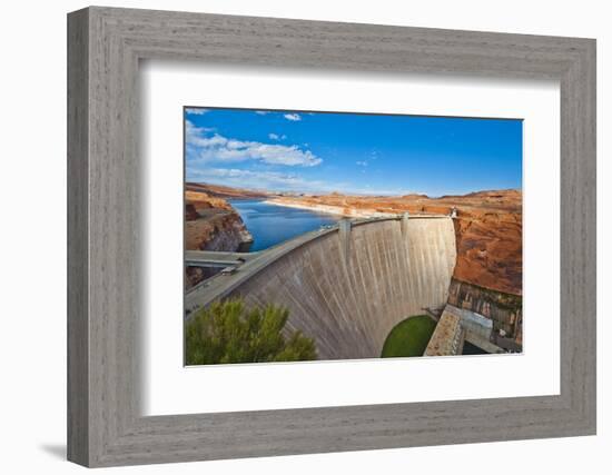 USA, Arizona, Page, Glen Canyon Dam-Bernard Friel-Framed Photographic Print