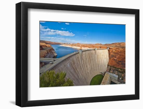 USA, Arizona, Page, Glen Canyon Dam-Bernard Friel-Framed Photographic Print