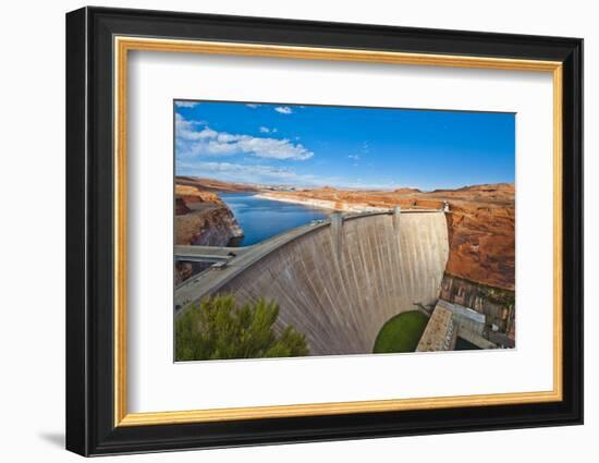 USA, Arizona, Page, Glen Canyon Dam-Bernard Friel-Framed Photographic Print