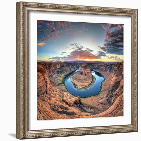 USA, Arizona, Page, Horseshoe Bend Canyon-Michele Falzone-Framed Photographic Print