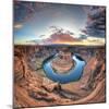 USA, Arizona, Page, Horseshoe Bend Canyon-Michele Falzone-Mounted Photographic Print