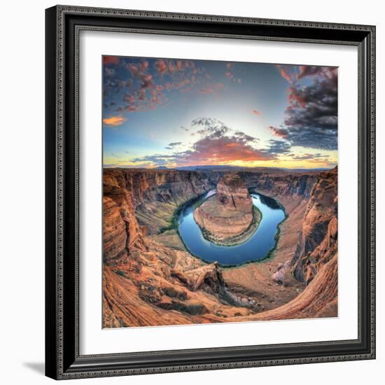 USA, Arizona, Page, Horseshoe Bend Canyon-Michele Falzone-Framed Photographic Print