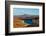 USA, Arizona, Page, Lake Powell Vistas, cruising Boat-Bernard Friel-Framed Photographic Print