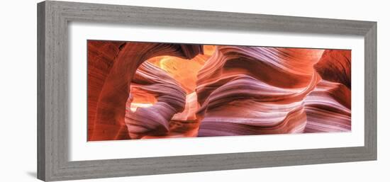 USA, Arizona, Page, Lower Antelope Canyon-Michele Falzone-Framed Photographic Print